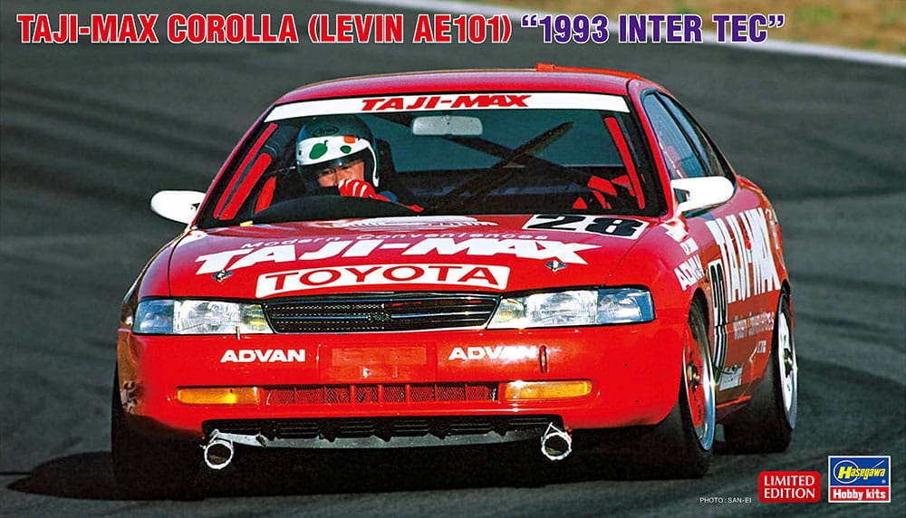Toyota Corolla Levin AE101 (taji-max) 1:24 Hasegawa 20630