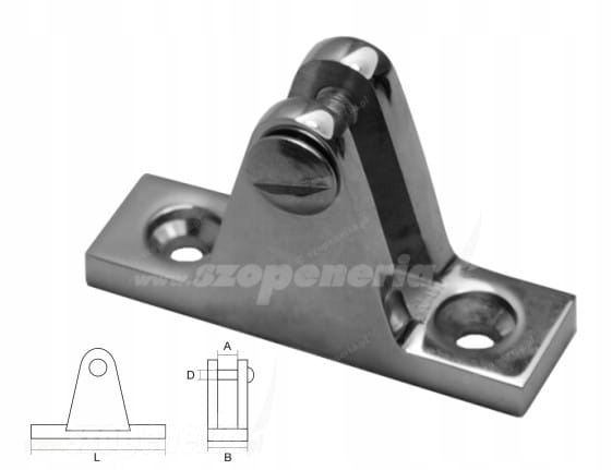 MOCOWANIE PRZEGUB ZAWIAS BIMINI ZADASZENIA Marka inna