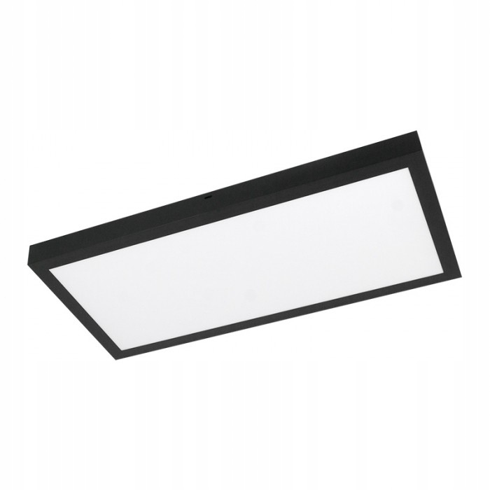 Stropní Led kancelářské svítidlo 24W obdélníkové 30 x 60 cm černé Ecolight