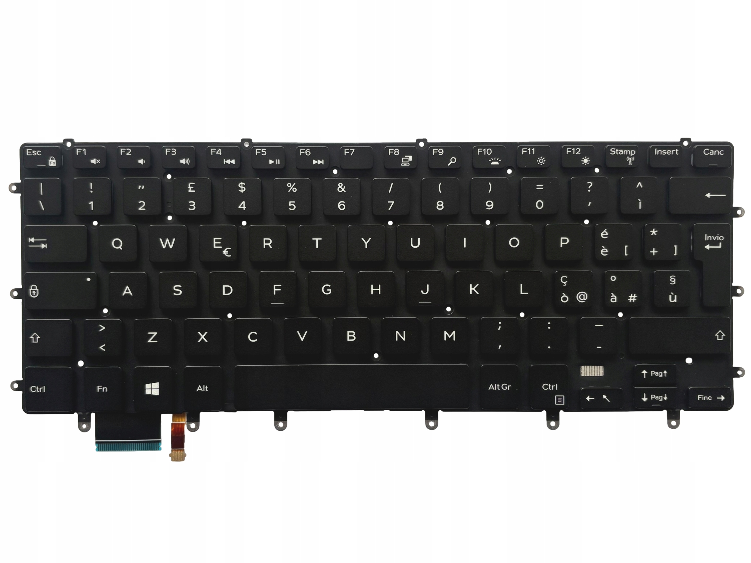 Klawiatura Dell Xps 15 9550 9560 5510 5520 7558 7579 7568 Led Oryginał It