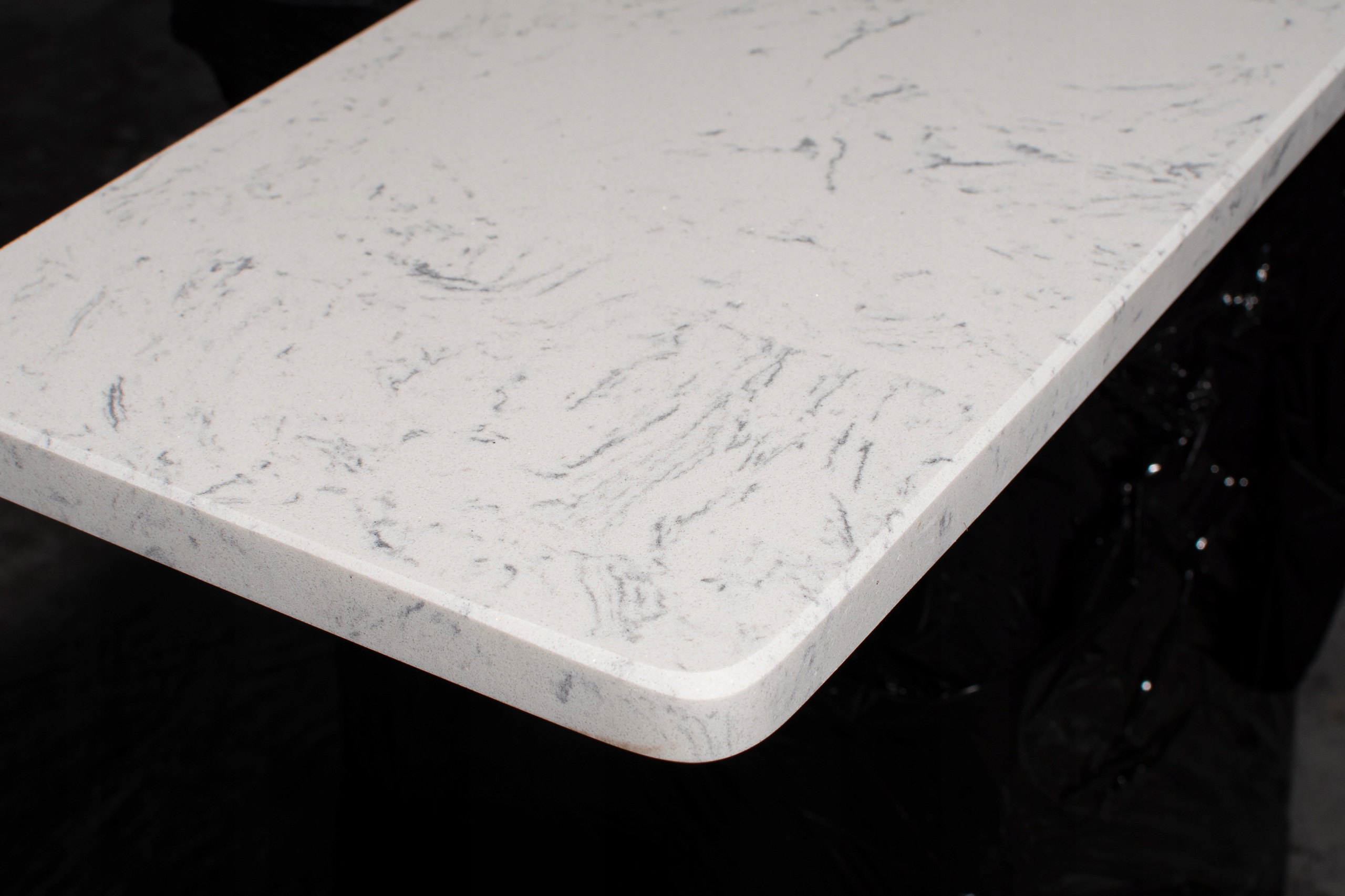 ВНУТРЕННИЙ ПОДОКОННИК КОНГЛОМЕРАТ ГР. 2 СМ ТУМАННЫЙ БЕЛЫЙ ОБРАЗЕЦ МРАМОР ГРАНИТ