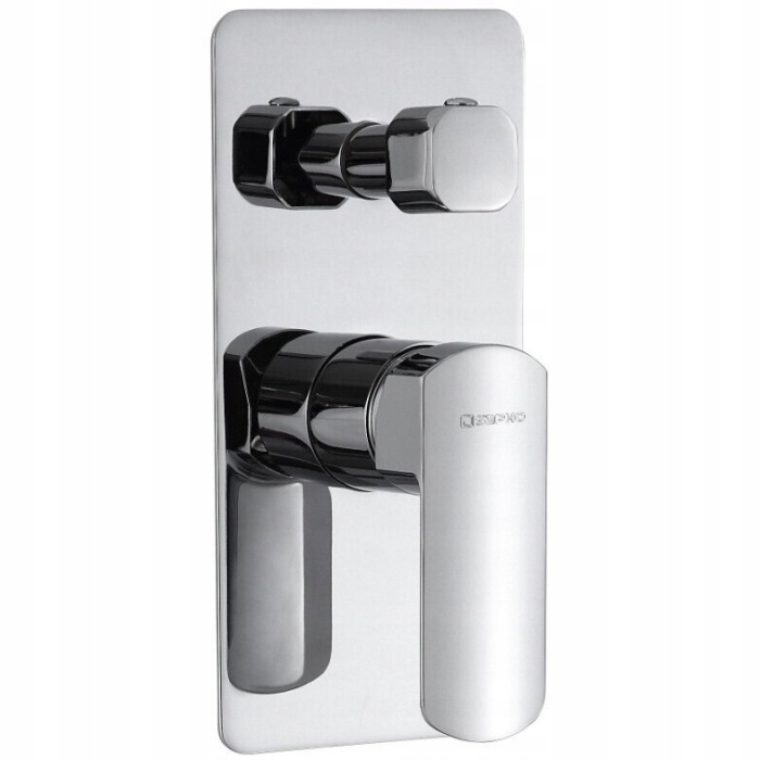 Sapho Mixona podomietková sprchová batéria 2 výstupy, chróm MG042