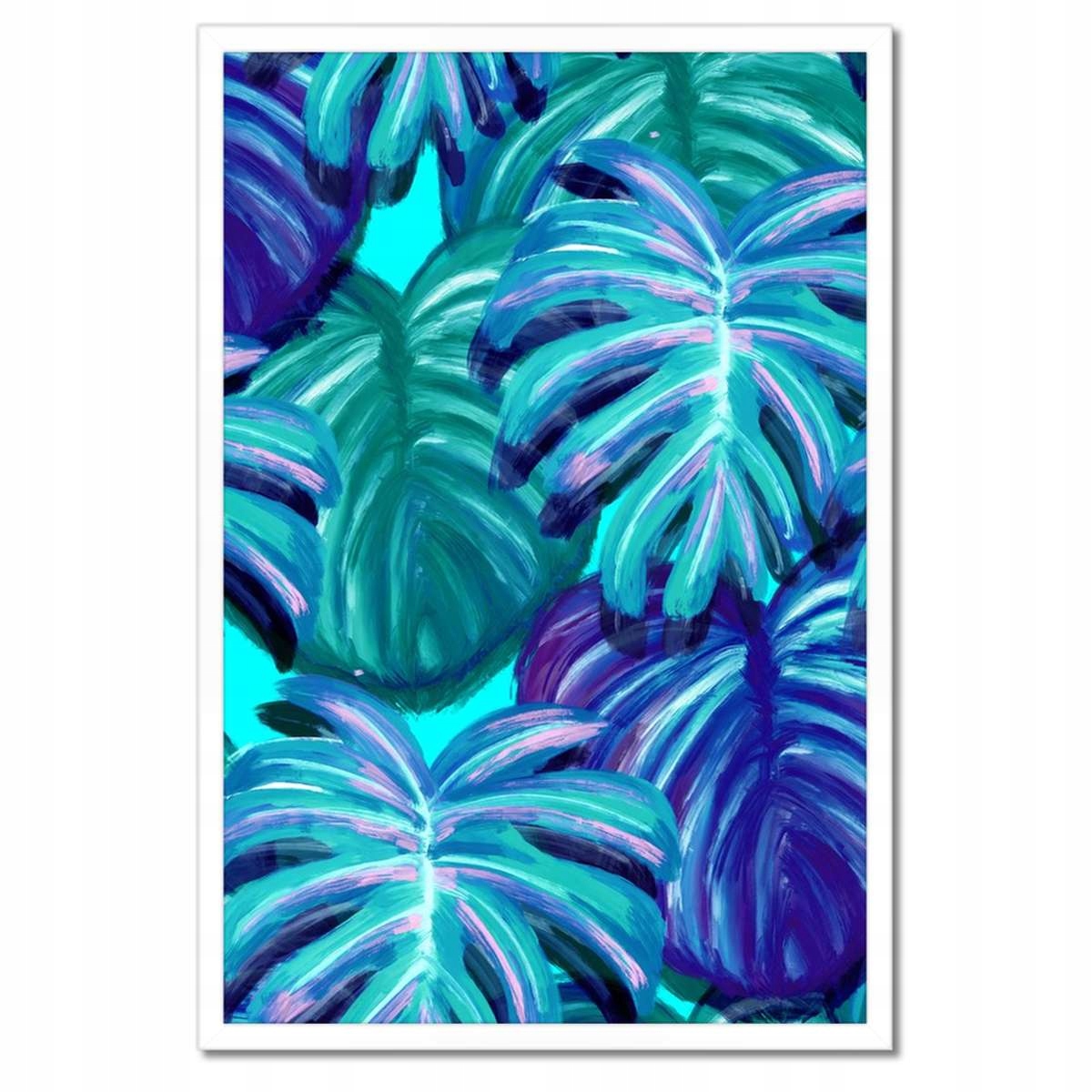 Plakáty v rámu 40x60 Listy Monstera