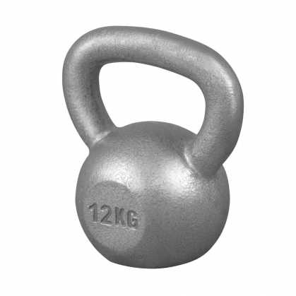 Kettlebelle Gorilla Sports 12 kg szary