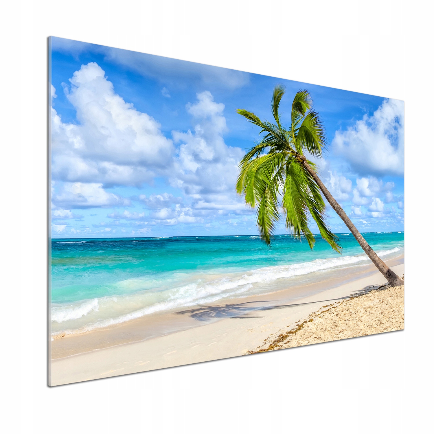 Panel do kuchyně Tropická pláž 100 x 70 cm Lepidlo