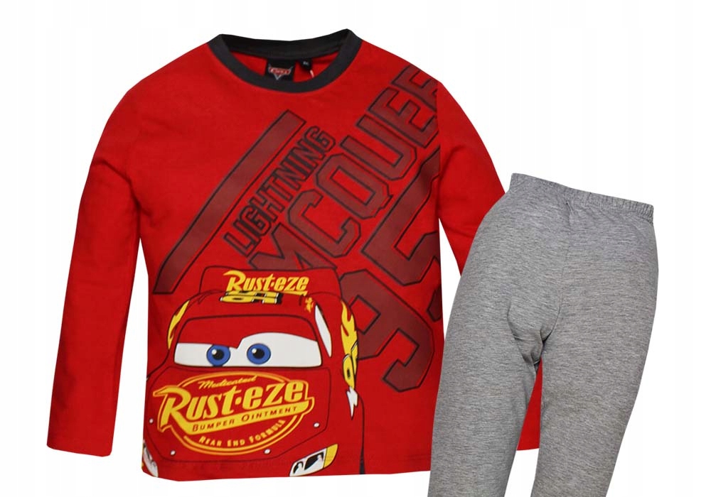 

Cars Auta Disney Piżama Piżamka Chłopięca 128