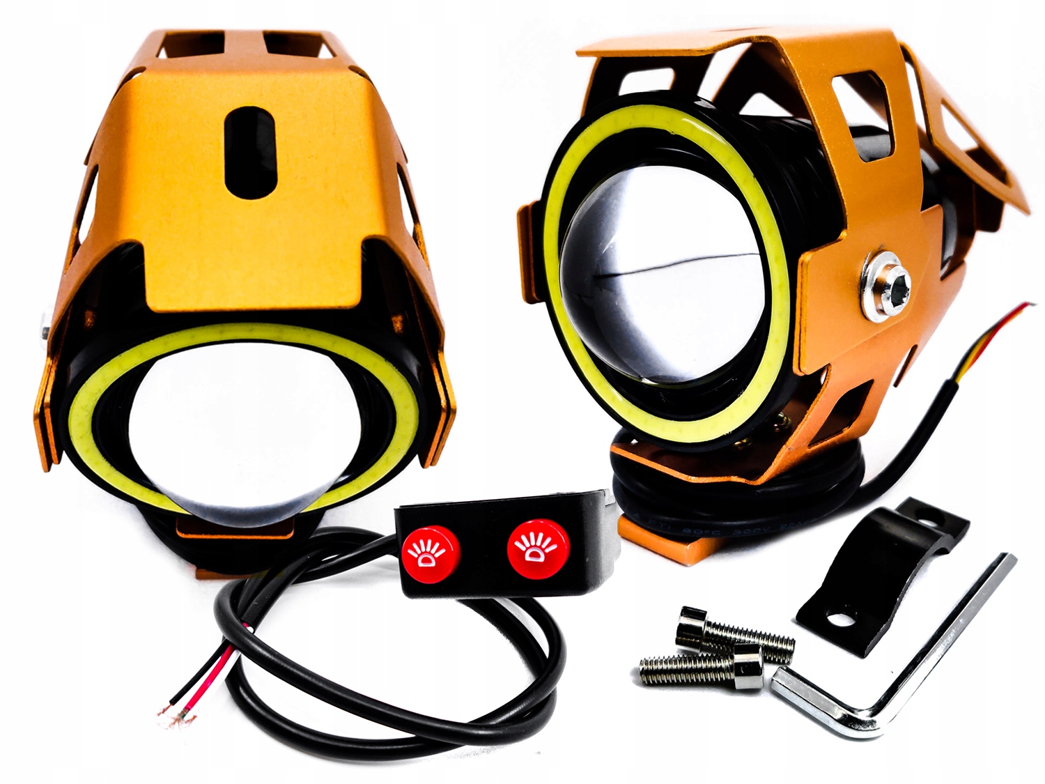 

Ring Halogen Soczewka Motor Quad Offroad Lightbar