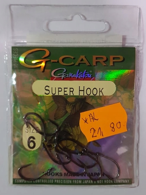 Haczyki z zadziorem Gamakatsu Hook 10 szt.