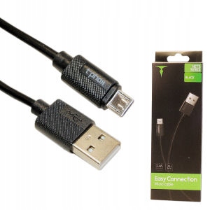

Kabel T-phox Nets Micro Usb 2m / 2,4a czarny