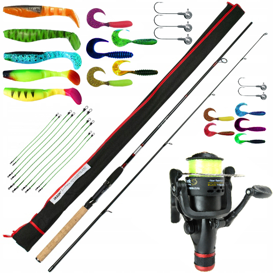 Zestaw Spinningowy Wędka Jaxon kołowrotek Z13