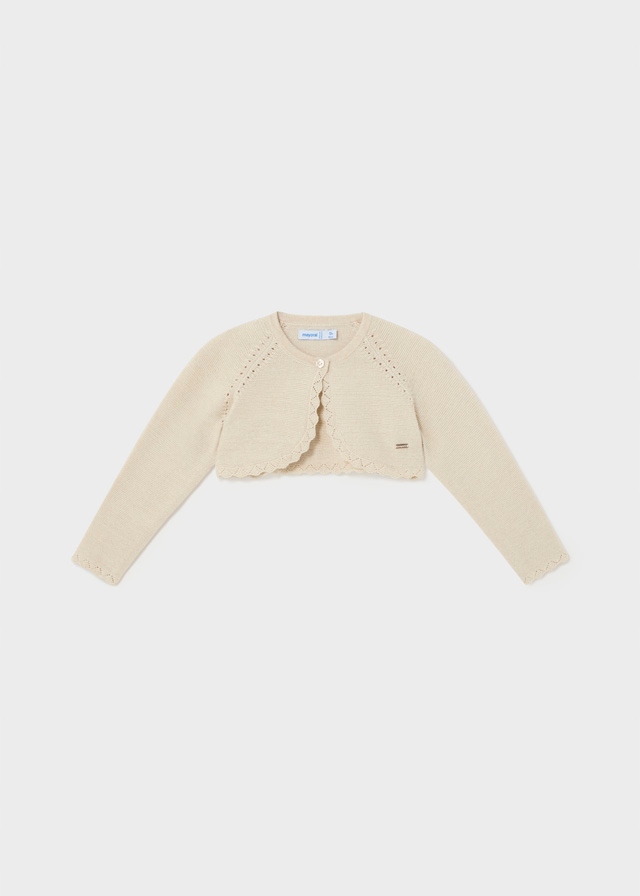 Krótki sweterek bolerko basic Mayoral Roz: 92cm