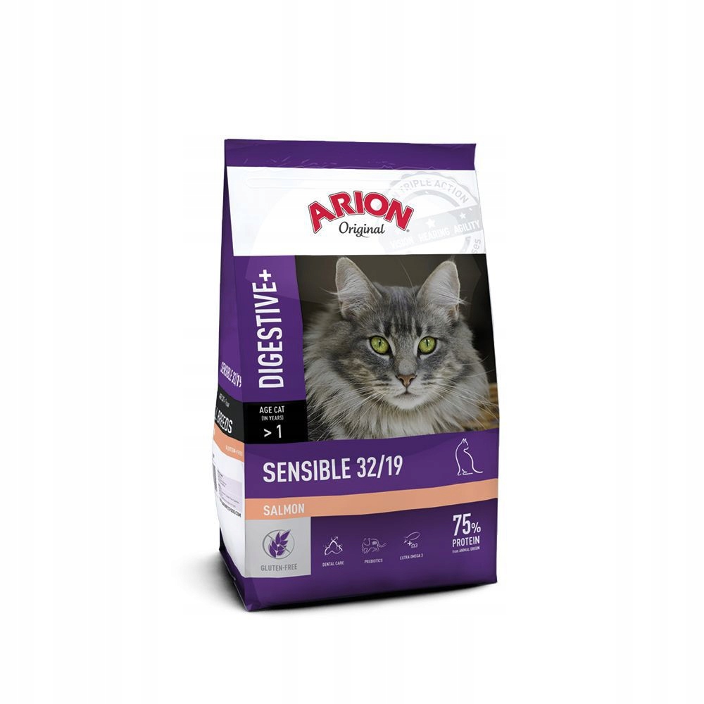 Arion Krmivo Pro Kočky Originální Cat Sensible 7,5 Kg