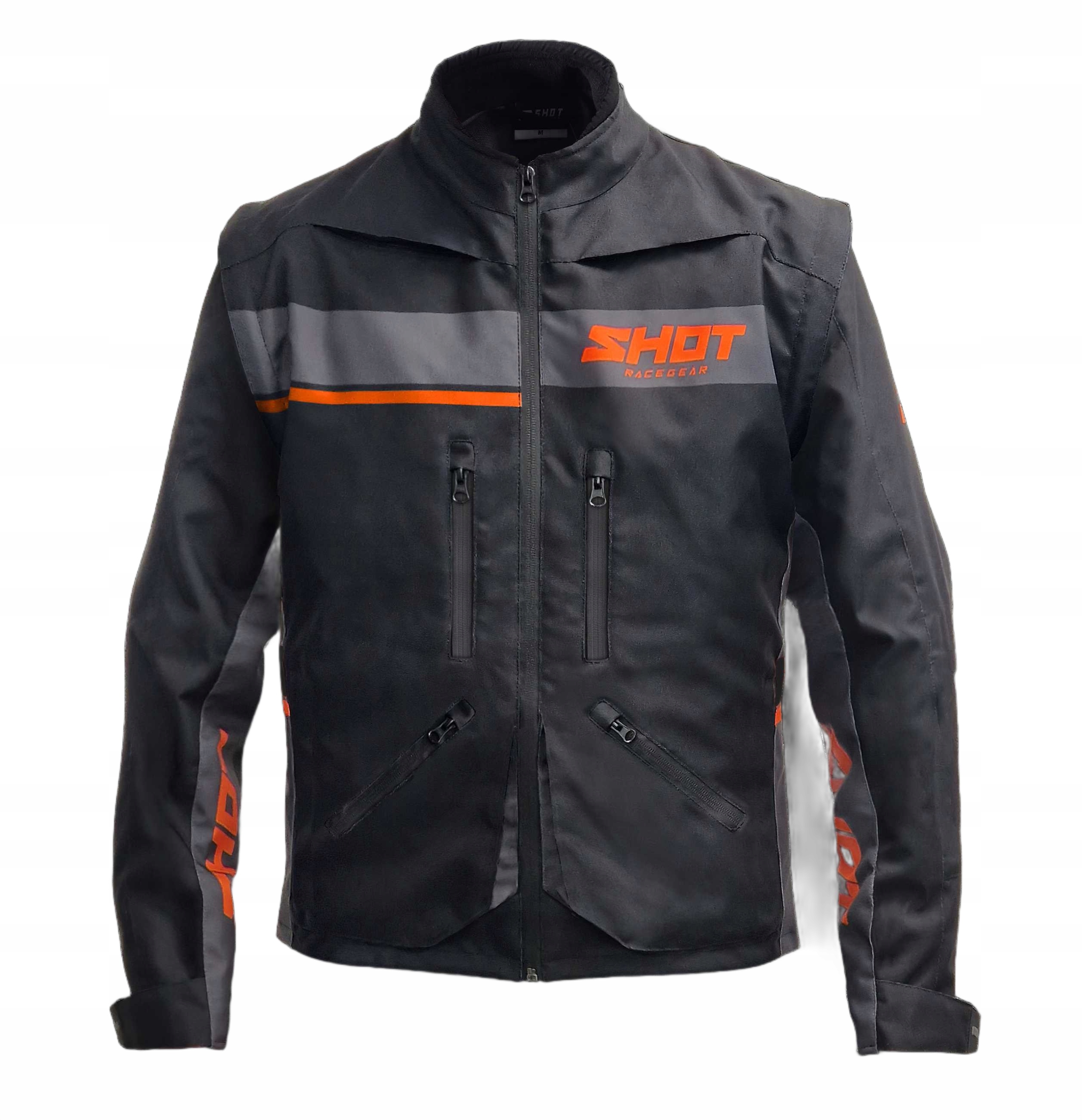 Bunda Na Cross Quada Shot Contact Assault 2.0 Bk/or (L) A07-14A1-A02-10