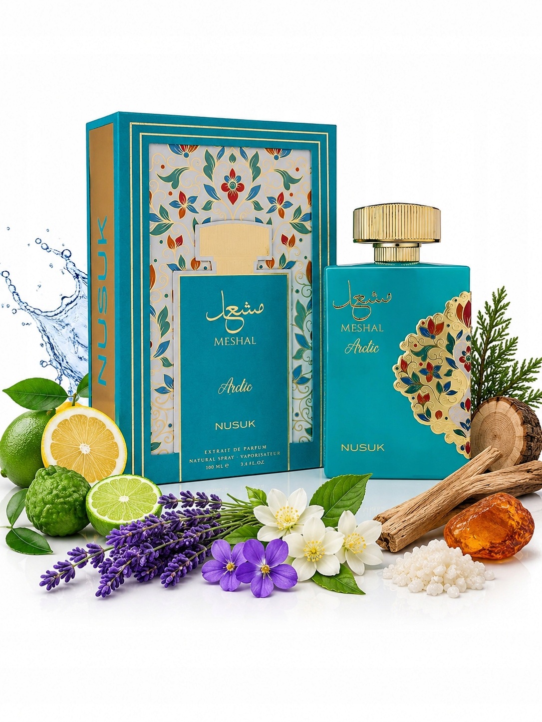 Oryginalne Perfumy Arabskie Nusuk Meshal Arctic Extract+GRATIS!