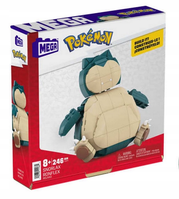 Pokemon Snorlax zestaw klocków HLB70