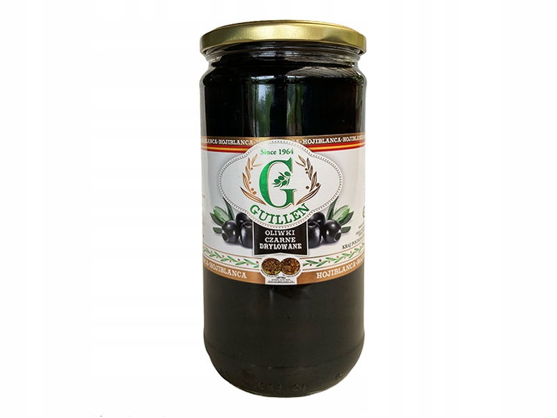

Guillen oliwki hiszpańskie czarne drylowane 285g