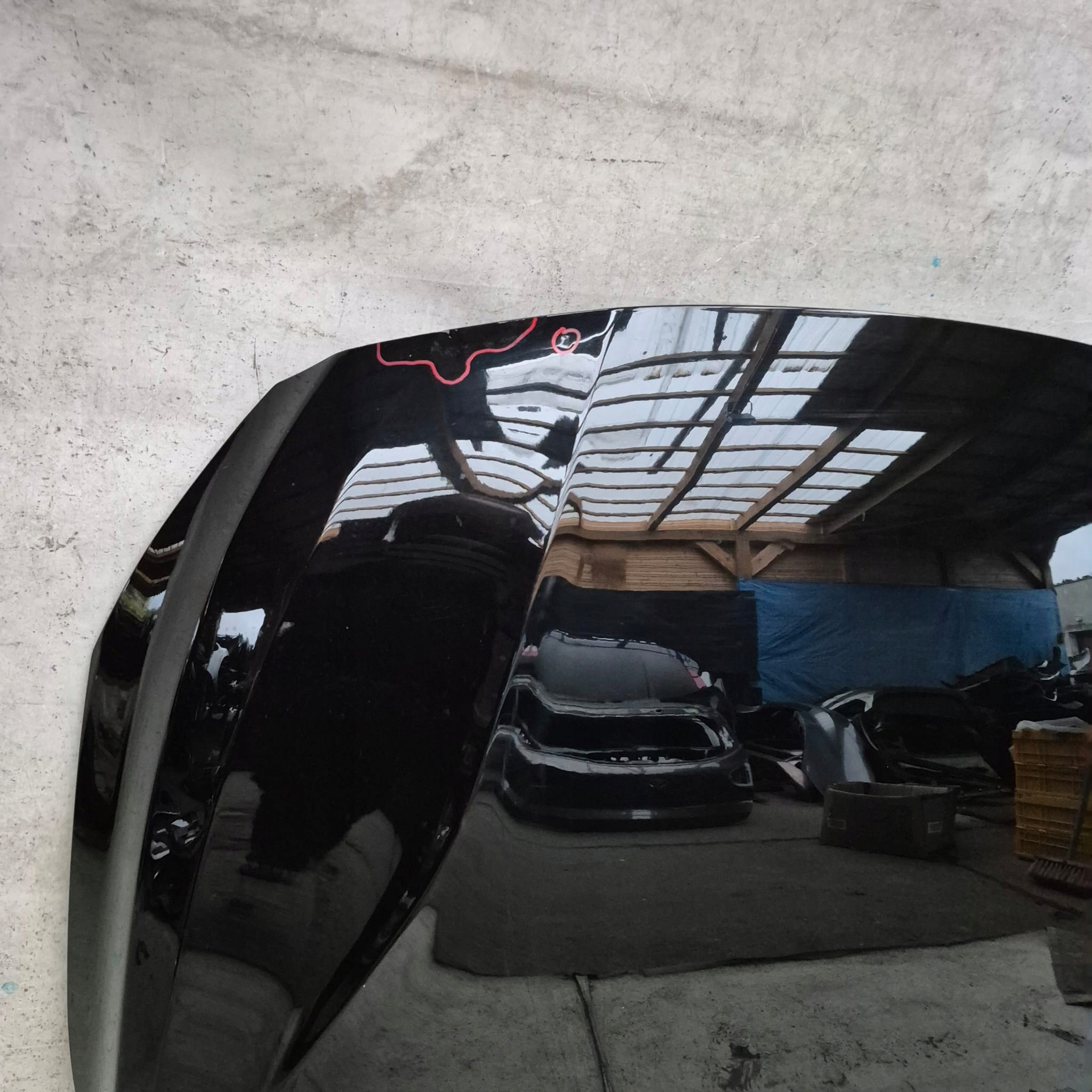 BMW 3 E90 E91 LIFT 08- bumper front front without DZIUR 7143745