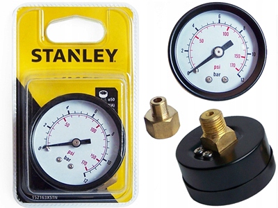 

Manometr zegar ciśnieniowy fi 50mm Stanley 152163