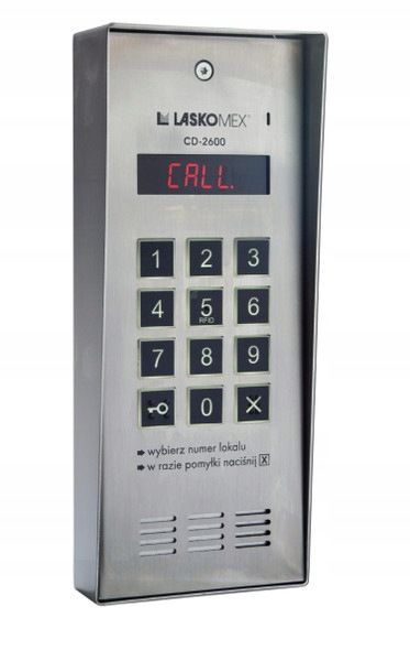 Laskomex CD-2600R audio s čítačkou kľúčov Rfid