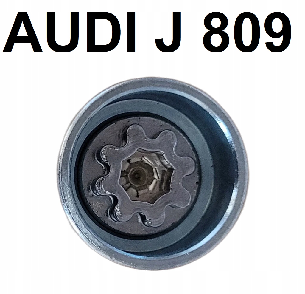Nástavec Zlodějka Adaptér Pro Zabezpečení Šroubů Kol Audi Typ: J 809