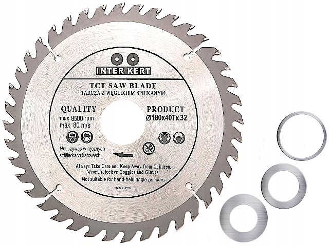 

Tarcza Piła Widiowa Widia Do Drewna 180x32 40zębów