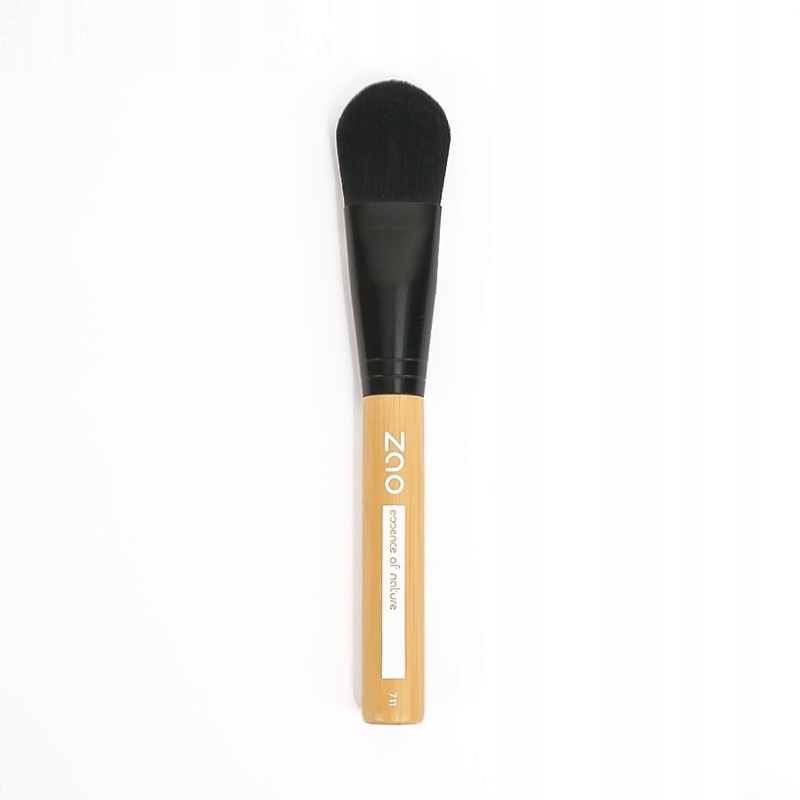 Bamboo Foundation Brush Pędzle do podkładu 1 ct