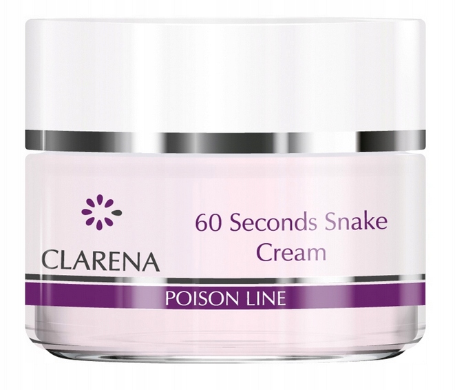 Clarena 60 Seconds Snake Liftujący krem z jadem węża 50ml