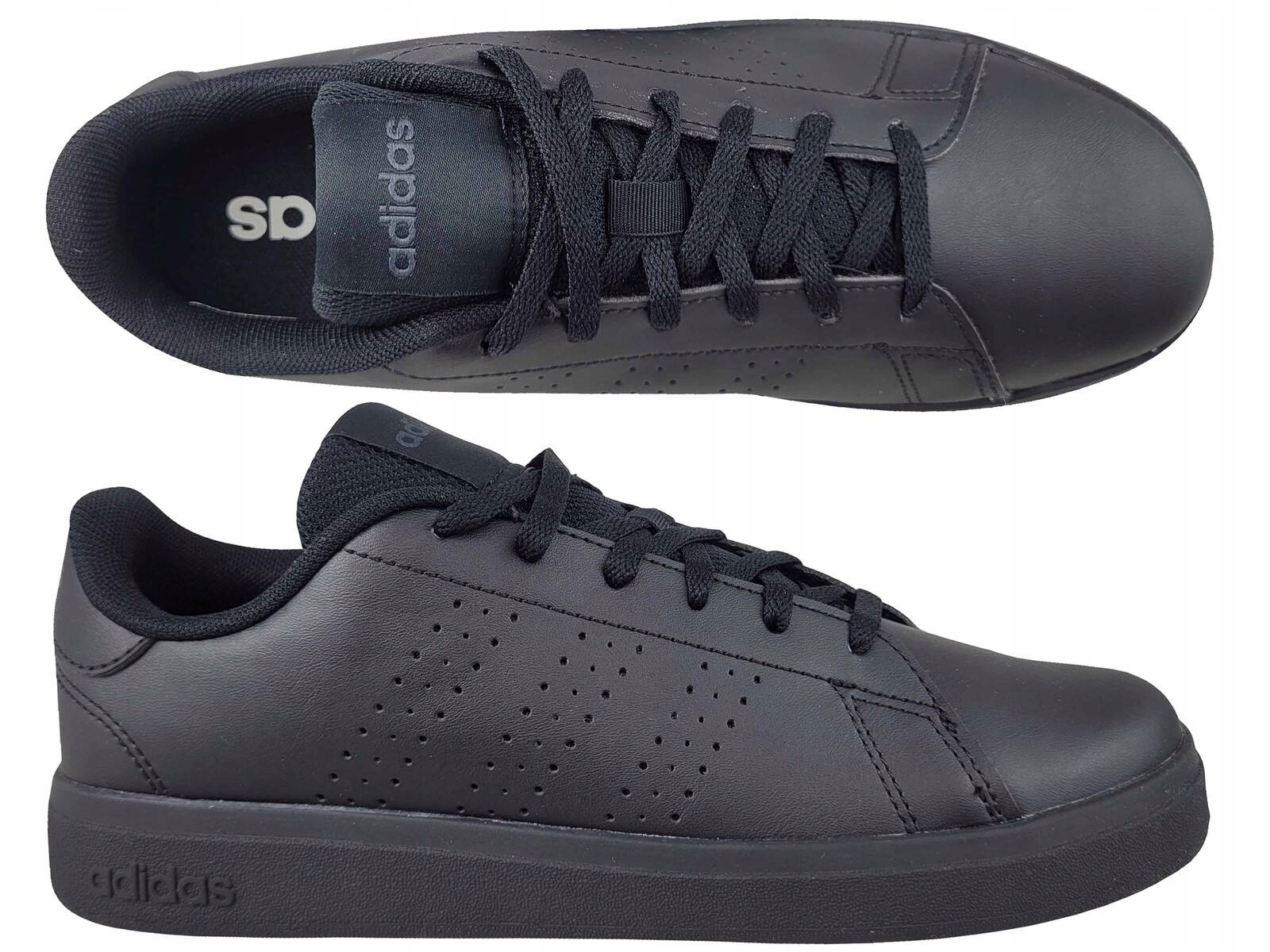 Adidas Advantage Base 2.0 ID3888 Stan Smith Trampki Czarne Damskie