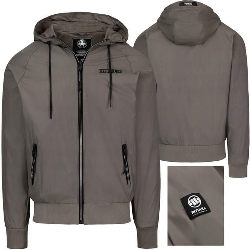 Pit Bull kurtka Athletic Logo taupe od Ari roz XL