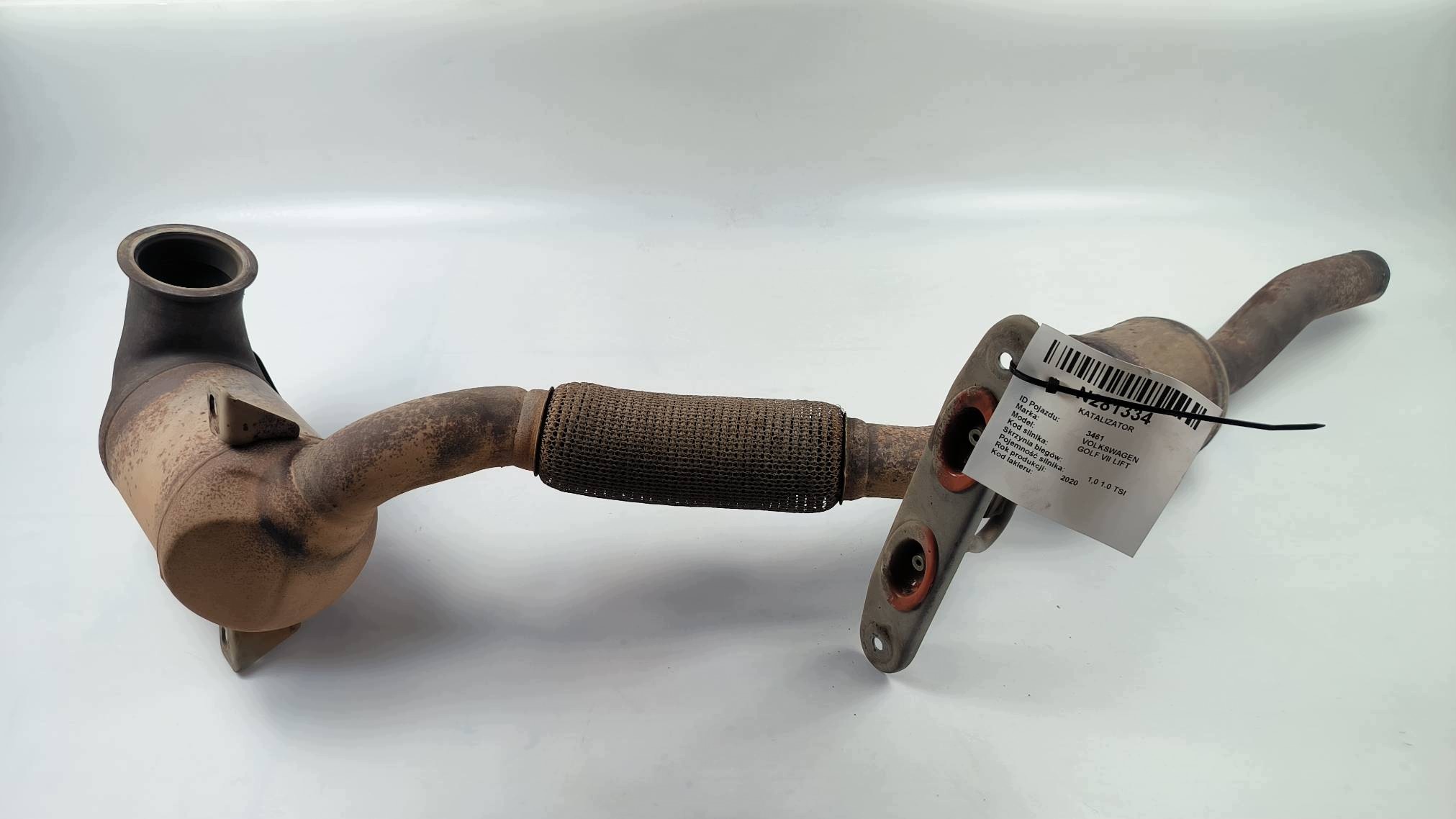 catalyst 2Q0131723D 1.0 TSI VOLKSWAGEN GOLF VII LIFT