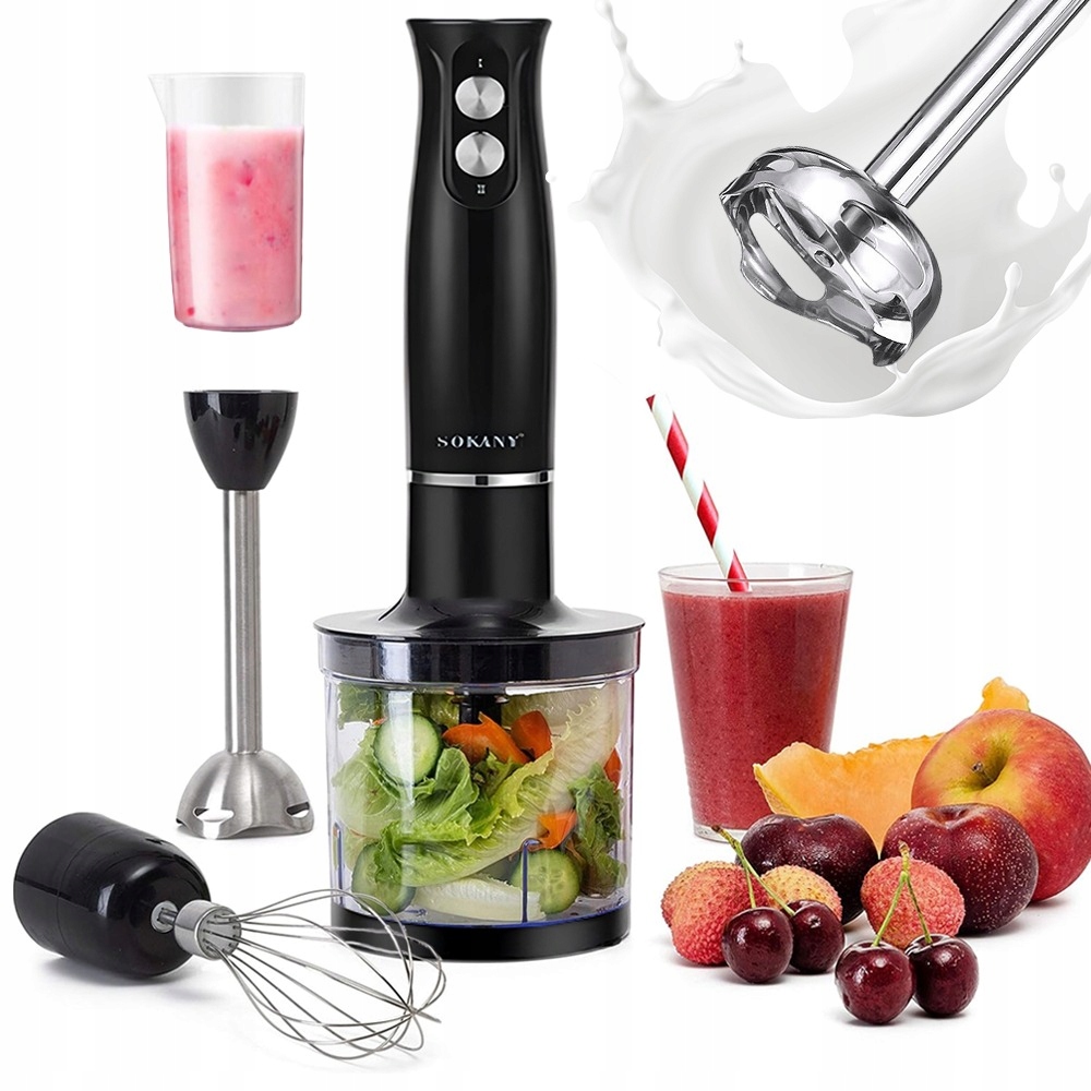 Elektrický Mixér Pro Sekání Potravin, Ovládání Jedním Dotykem