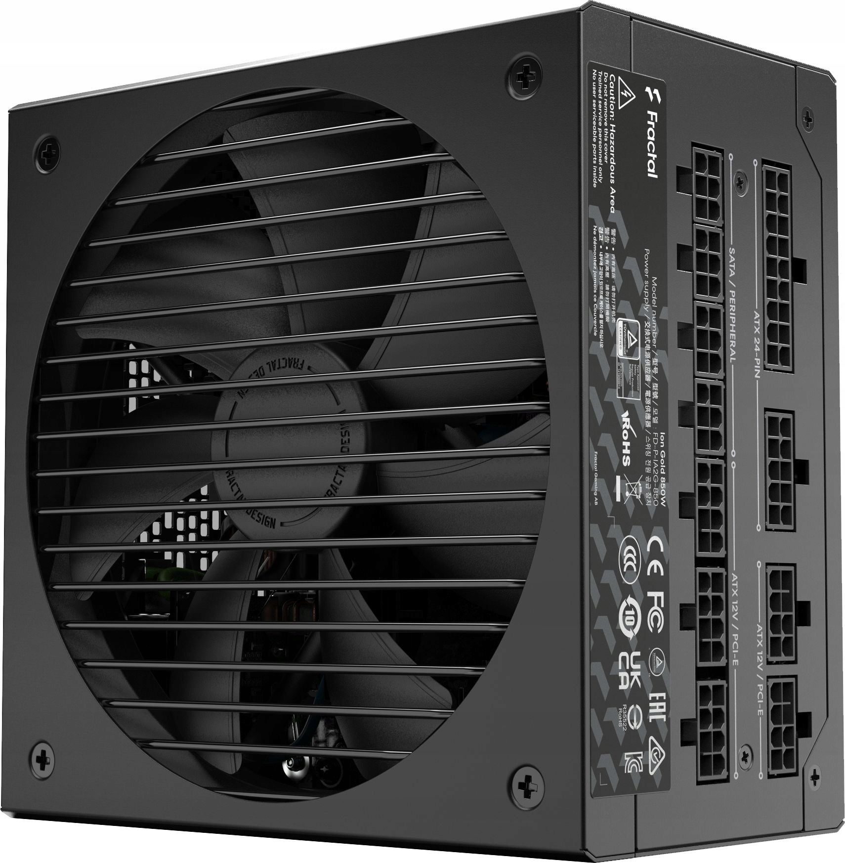 Zasilacz Fractal Design Ion Gold 850W W pełni modułowy zasilacz 850W