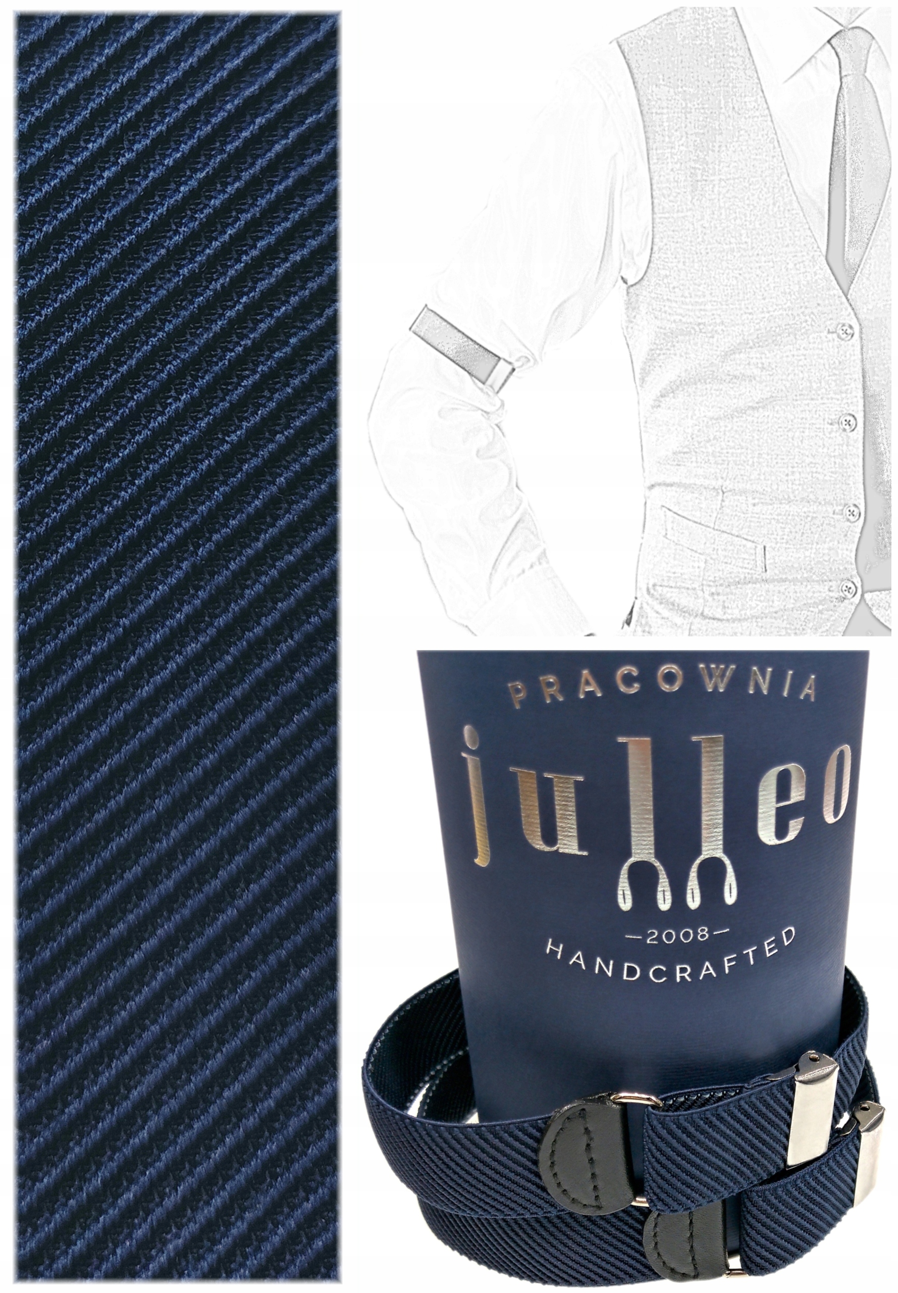 SZELKI DO RĘKAWÓW KOSZULI OPASKI ARM BANDS SLEEVE