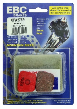 Klocki Rowerowe Ebc CFA278R Wyczynowe Pro Stop Pro Stop 2
