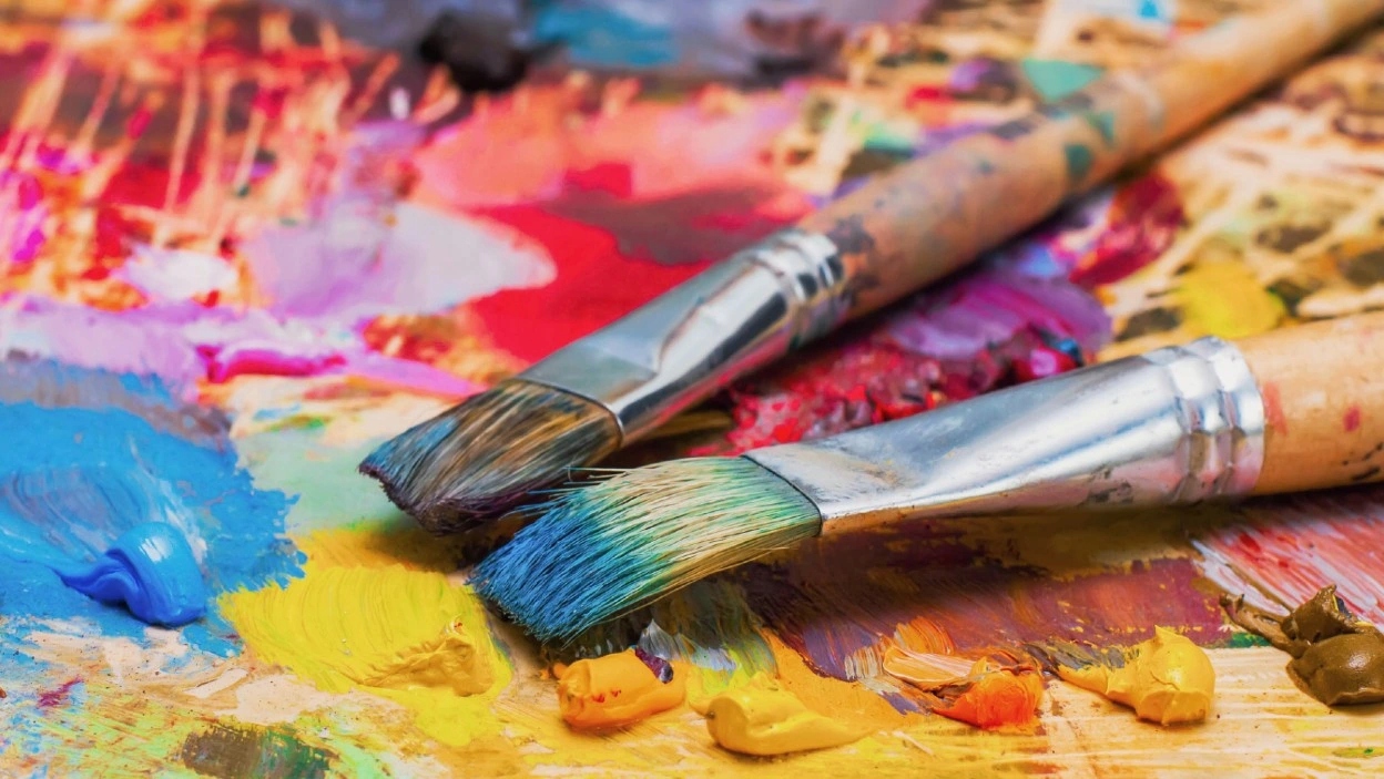 ZESTAW artystyczny FARB FARBY AKRYLOWE W TUBKACH 24 KOLORY x 12ml PALETKA Rodzaj farby akrylowe