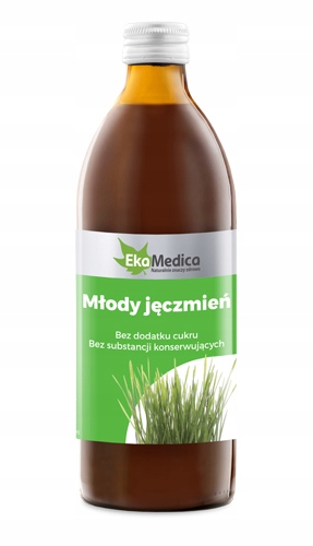 

EkaMedica Młody Jęczmień Sok 100% Bez Cukru 500ml