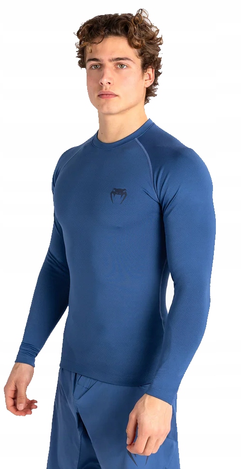 Venum Rashguard Długi Rękaw Contender Long Sleeve Blue S