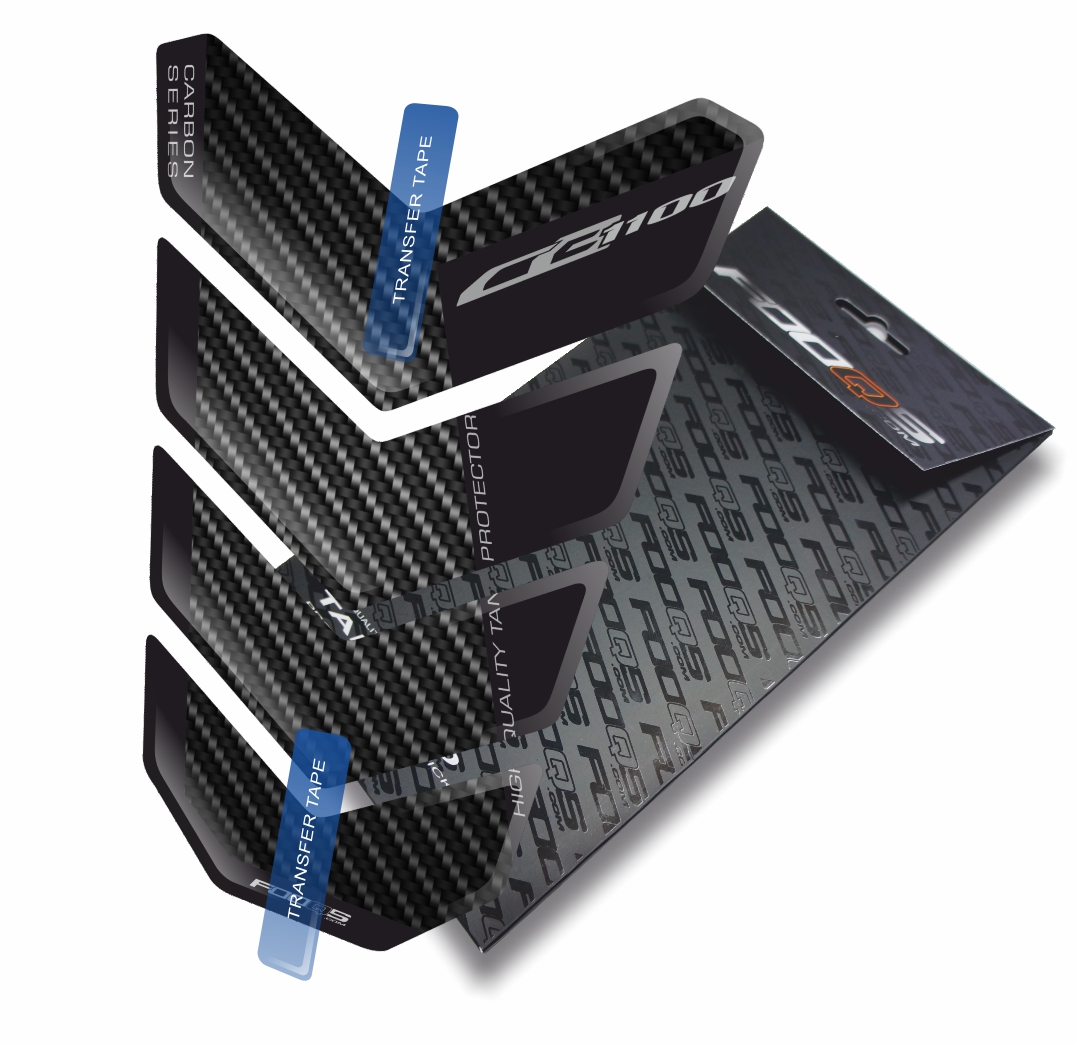 Танк-накладка від FOOQS для HONDA CB-1100-EX-RS CARBON