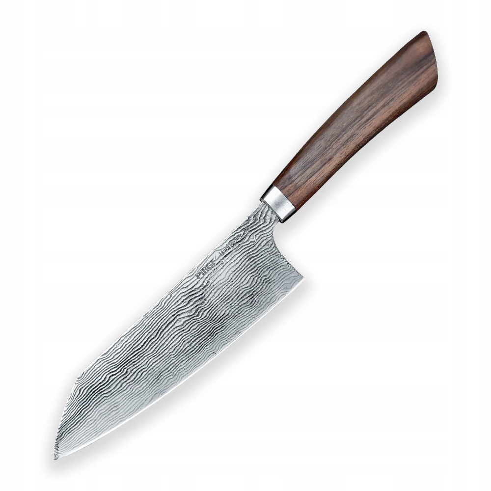 Kuchynský nôž Santoku 175 mm Pirge Handmade Krop Damax