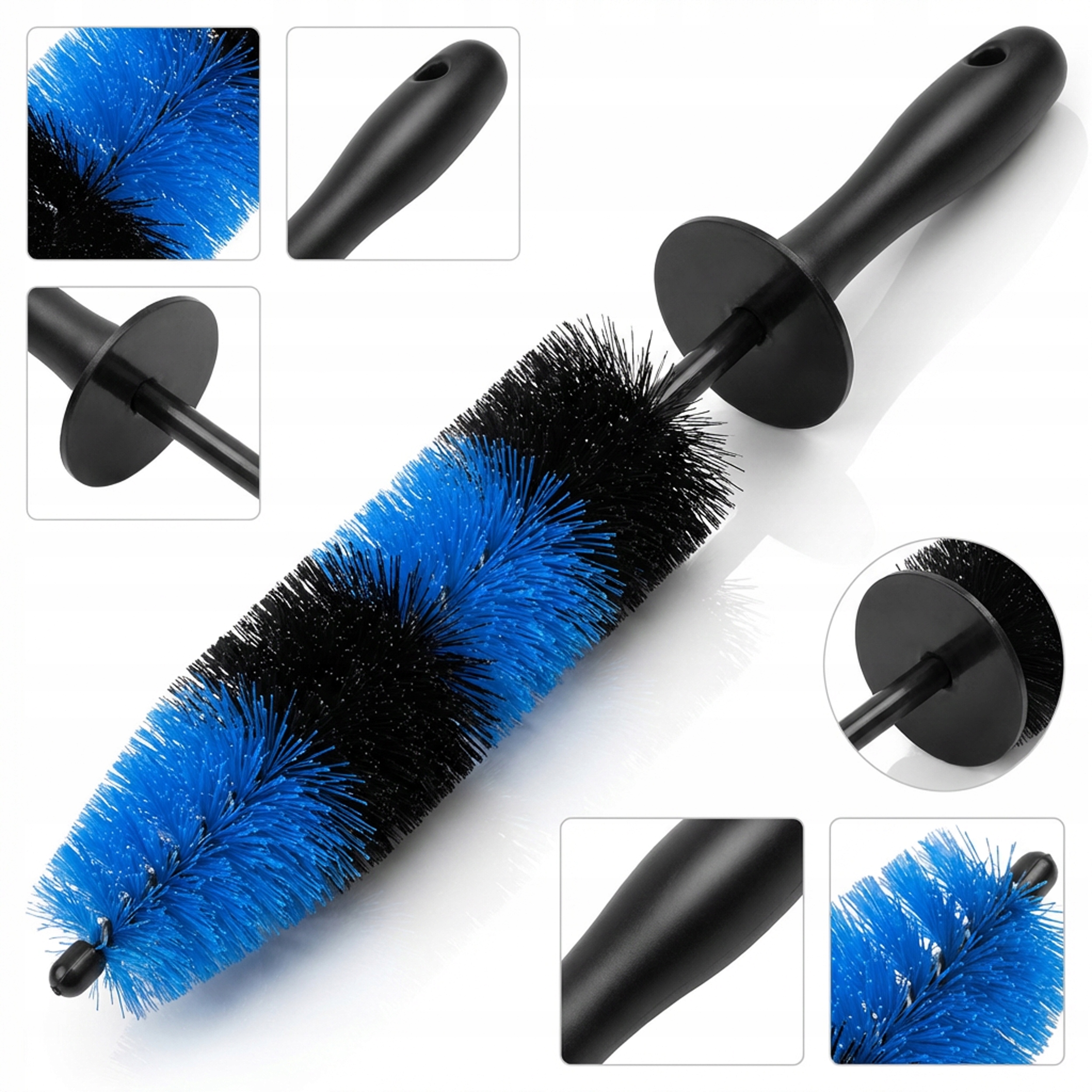 Wheelmaster Szczotka Do Mycia Felg Kół Kołpaków Komory Silnika Długa 45 cm