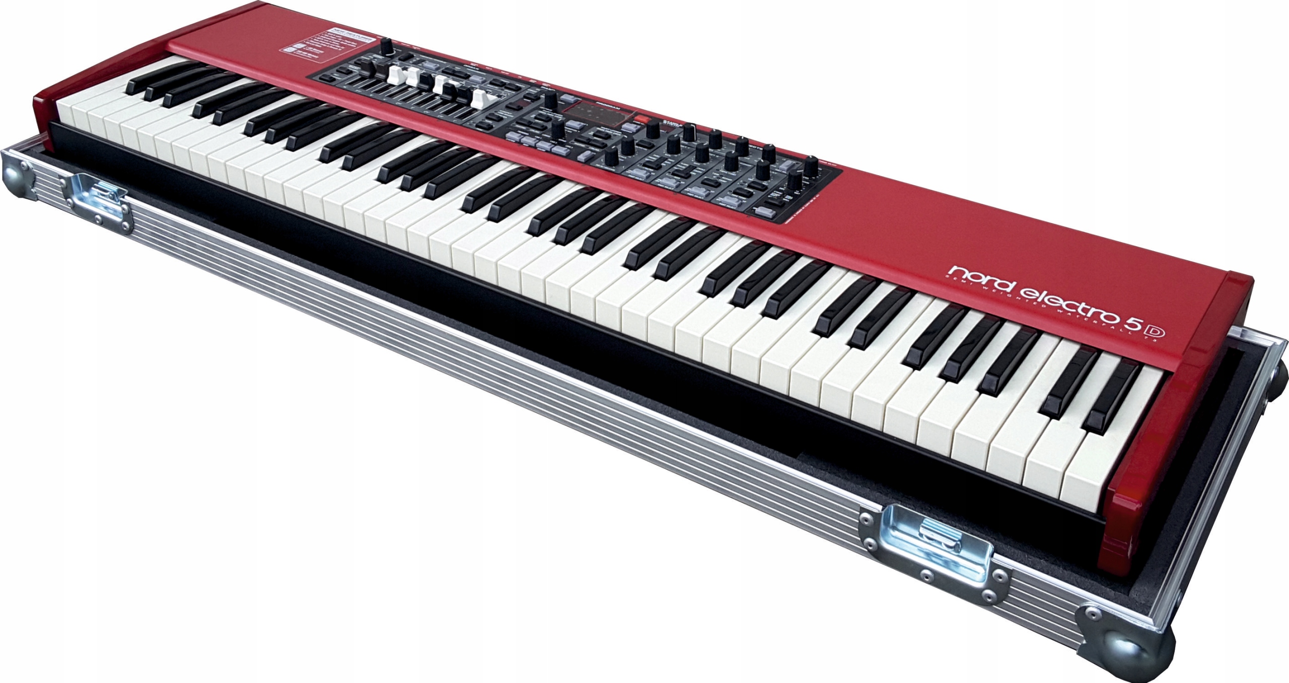 Case na Nord electro 1 2, 3, 4, 5, 6D 73 Czerwony Marka WMCASE