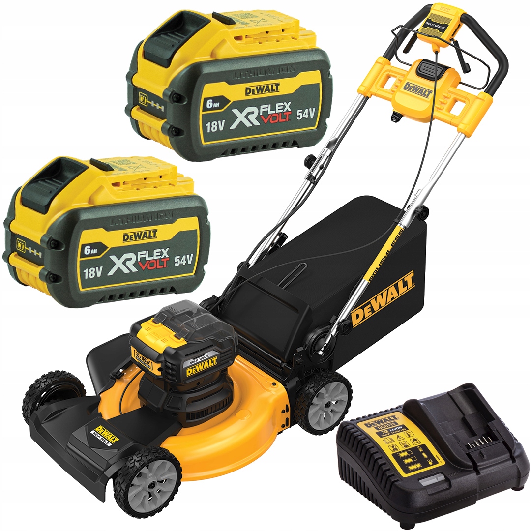 Kosiarka 2x18V z napędem 2x6Ah DeWALT DCMWSP564T2