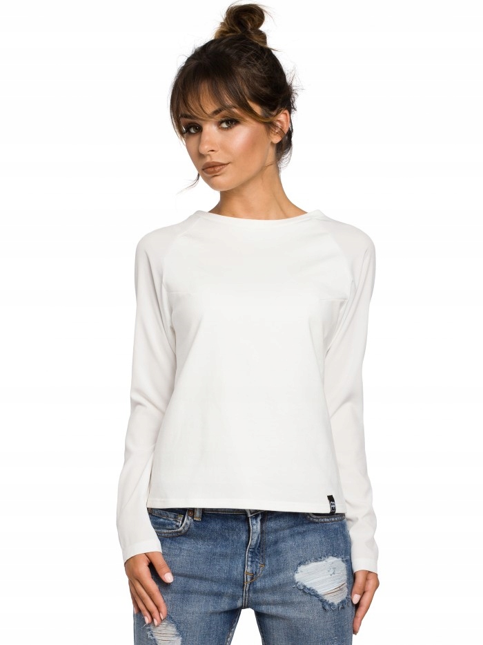 

Eu XXL B047 Elegancka dzianinowa bluzka damska - e