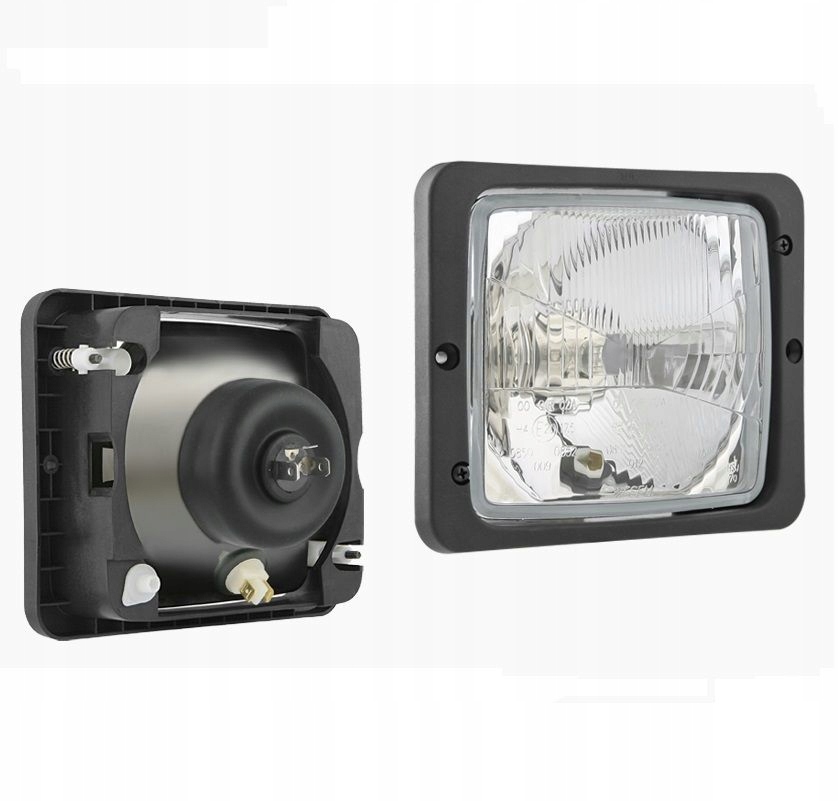 Reflektor przedni typu H4 z ramką 172x142 RE.22879