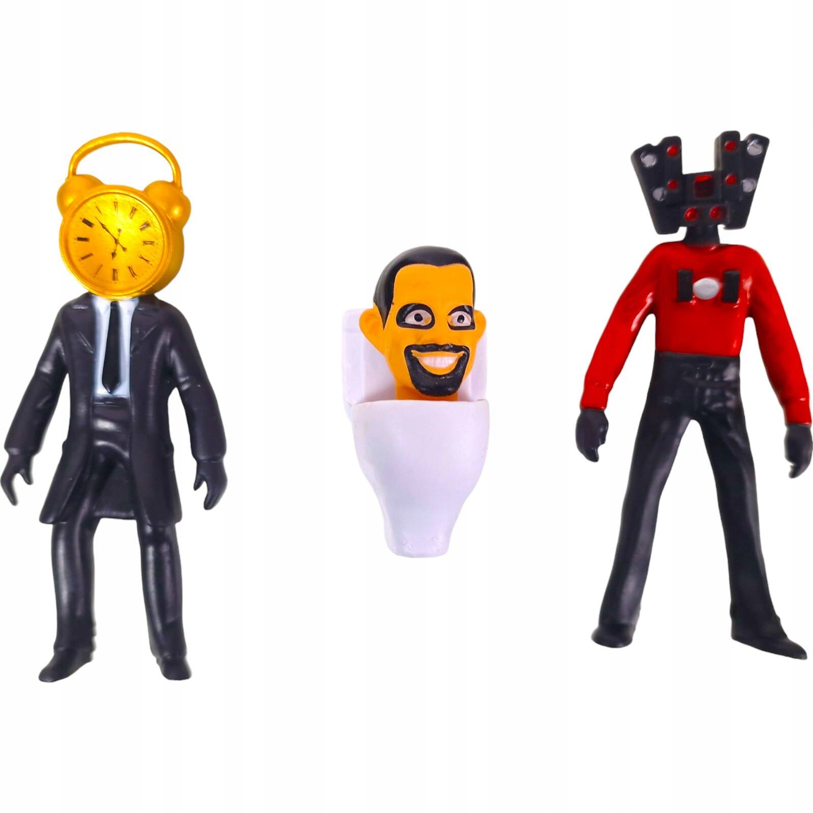 FIGURKI SKIBIDI TOILET DUŻY ZESTAW 12 FIGUREK MULTIVERSE SERIA II FIGURKA Typ zestaw