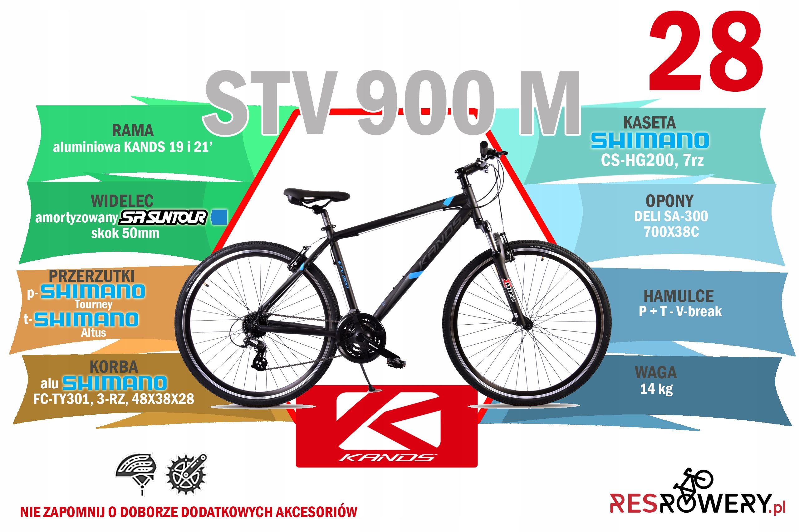 Велосипед cross 28 kands stv900 grafiчерный m19 2022 в Украине купить