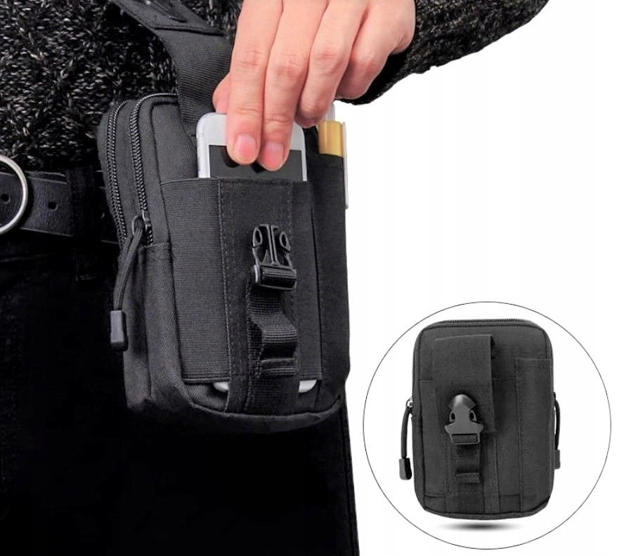 SASZETKA TAKTYCZNA NERKA BIODROWA WOJSKOWA MOLLE Typ saszetka