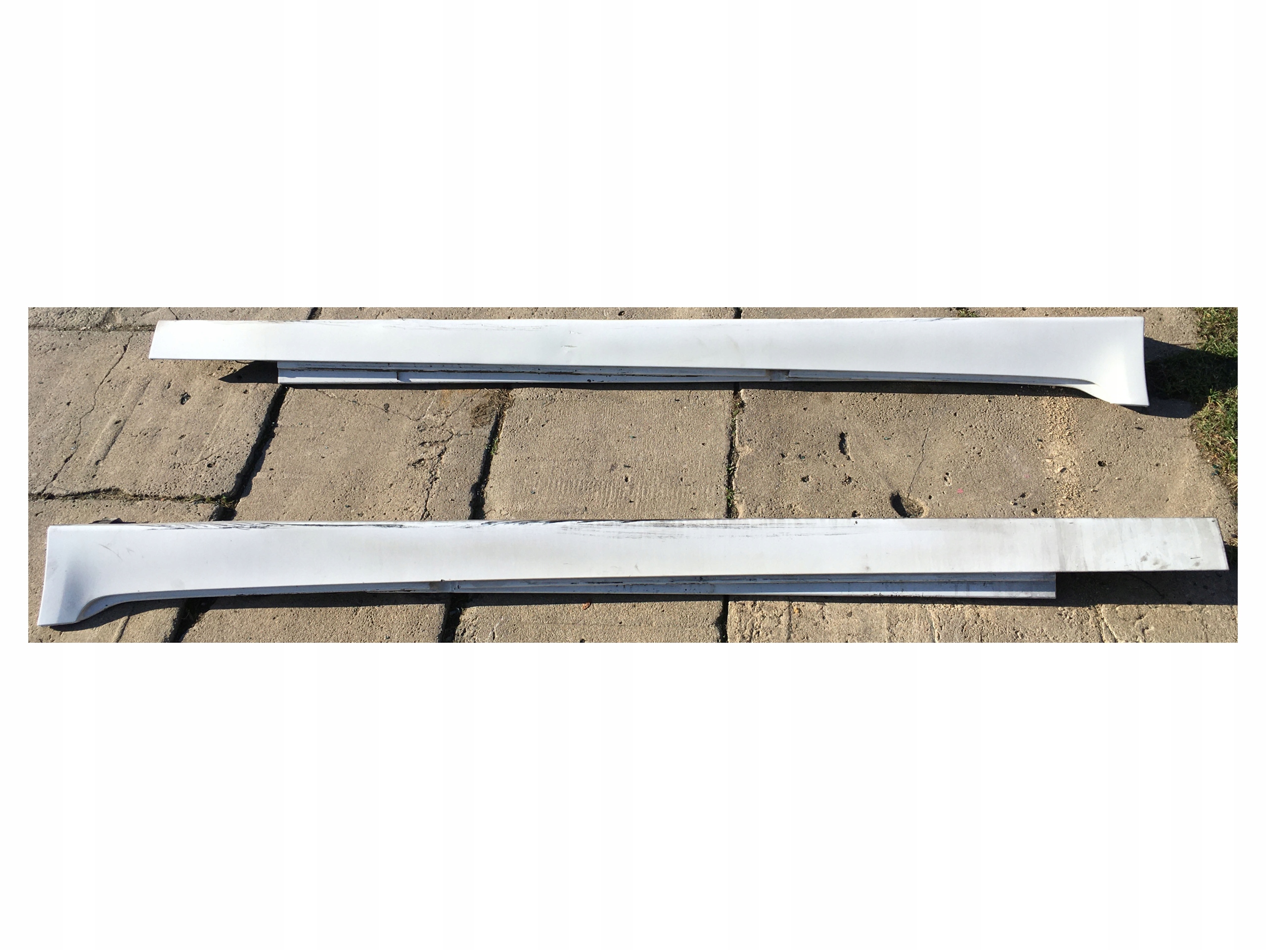 7184773 7184774 - Педаль порога правая левая BMW F10 Alpinweiss 3