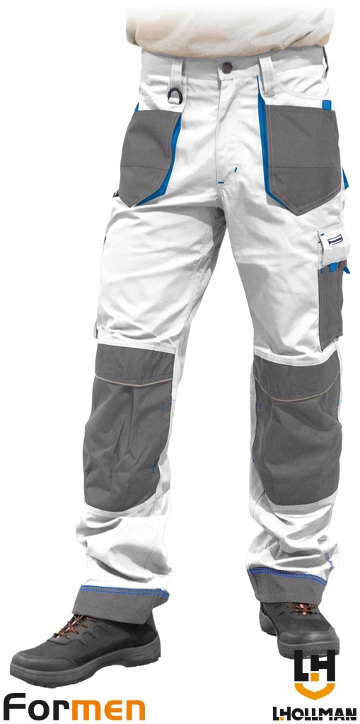 Spodnie robocze wielobranżowe, idealne dopasowanie, wytrzymałe roz. 62