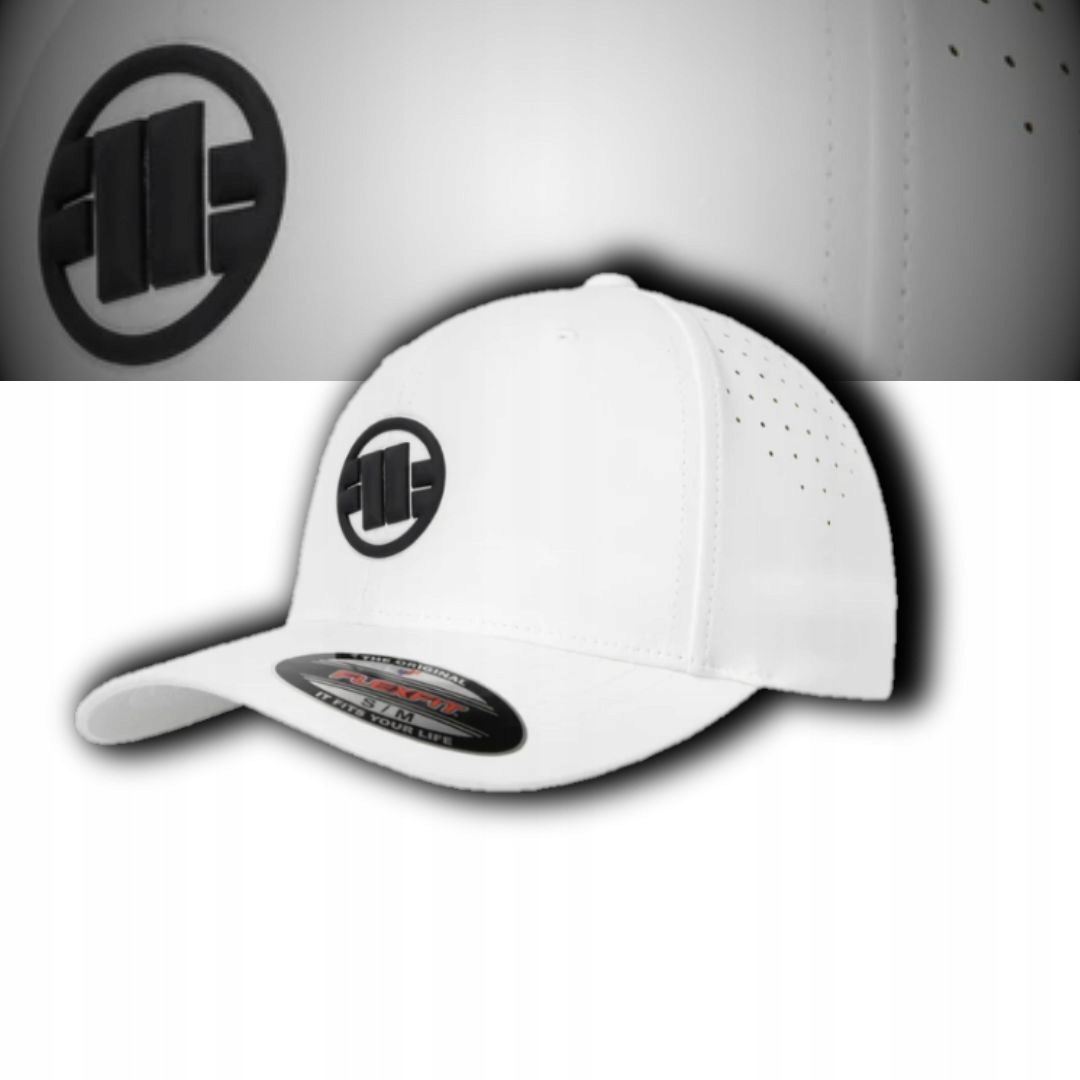 Pitbull West Coast Čepice Full Cap Tech Logo Bílá L/XL